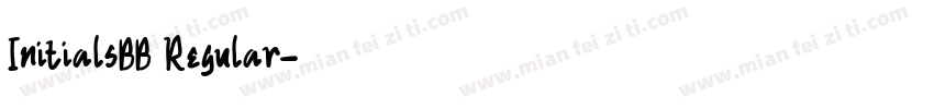 InitialsBB Regular字体转换